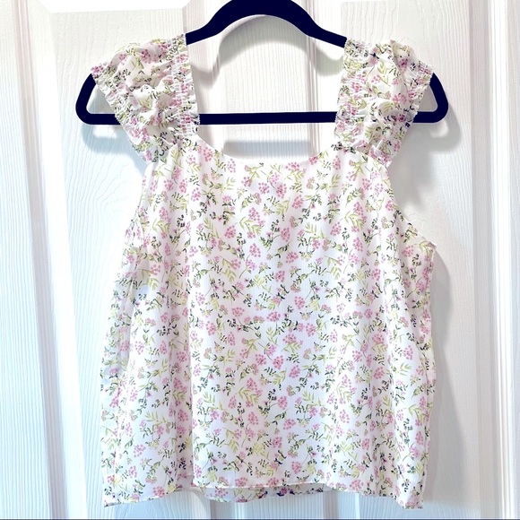 J. Crew Chiffon Top M NWT - Picture 6 of 8